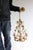 Mid-Century Modern Italian Tôle Chandelier with Crystal Flowers, 1950s For Sale - Image 10 of 13