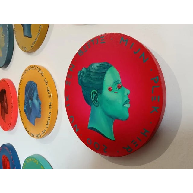 Contemporary Natasha Lelenco, Currency #210, 2024, Painting For Sale - Image 3 of 8