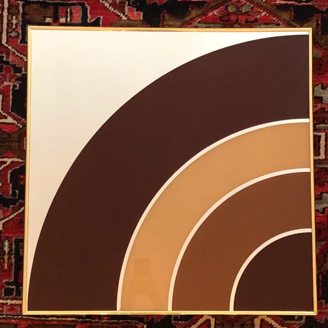 Vintage Mid-Century Modern Wall Mirror For Sale - Image 12 of 12