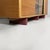 Mid-Century Modern Italian Sideboard in Wood, Glass, and Burgundy Leather, 1960s For Sale - Image 18 of 18