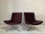 1980s 1980s Nicos Zographos Style Midcentury Swivel Chairs - A Pair For Sale - Image 5 of 13