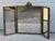 Vintage French Carved Walnut Tri Fold Mirror W/Gold Highlights For Sale In Philadelphia - Image 6 of 12