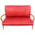 Textile Italian Settee in Style of Paolo Buffa For Sale - Image 7 of 7