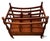 Thomas Chippendale Vintage Biggs Furniture Chippendale Style Mahogany Magazine Rack For Sale - Image 4 of 10