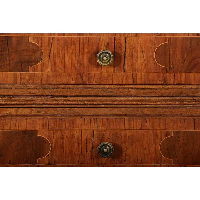 19 Century Baroque Walnut Chest of Drawers, 1850s For Sale - Image 6 of 18