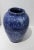Italian Artisan Mottled Blue Urn For Sale In Miami - Image 6 of 10