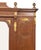 Louis XVI Style Ormolu Mounted Walnut Armoire, the central door with beveled glass mirror and flanked by two doors with...