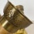 Gold Modern Three-Spot Brass and Oak Ceiling Light from TEMDE Leuchten, Germany 1970s For Sale - Image 8 of 18
