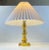 Swedish Modern Table Lamp in Yellow Crystal, 1970s For Sale - Image 9 of 9