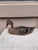 Art Deco French Hand Painted Wood Duck Decoy.