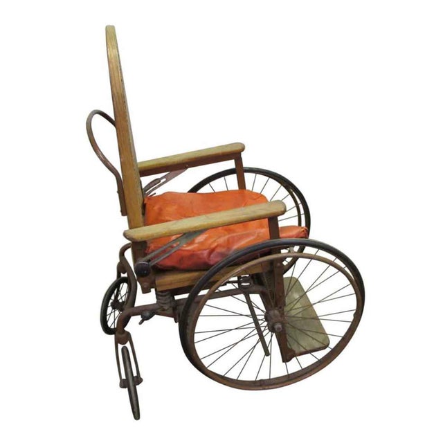 Turn of the Century Wooden Wheelchair Chairish