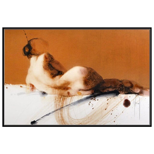 Abstract Late 20th Century Curves of a Woman, Catherine Woskow For Sale - Image 3 of 5