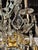 Large Italian Beaded Crystal Chandelier For Sale - Image 9 of 10