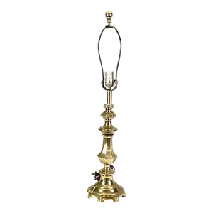 1960s Michael Berman Cast Brass Table Lamp