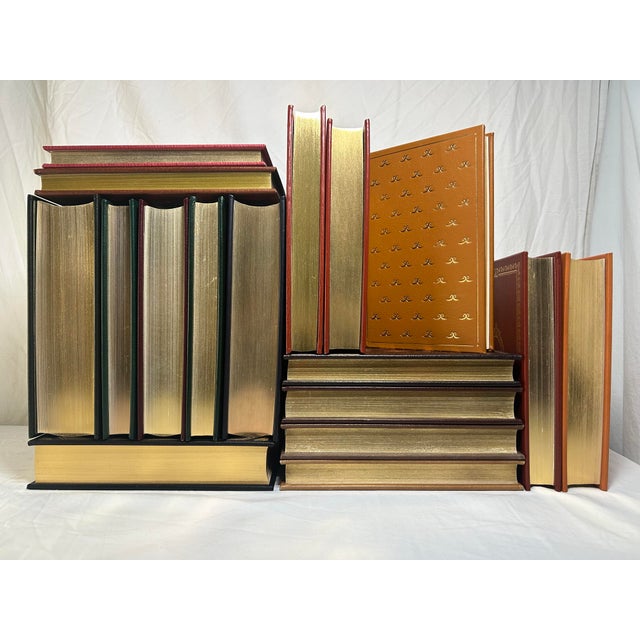 American 1970s Vintage Franklin Library, Limited First Edition Collection, Leather Books - Set of 18 Books For Sale - Image 3 of 11