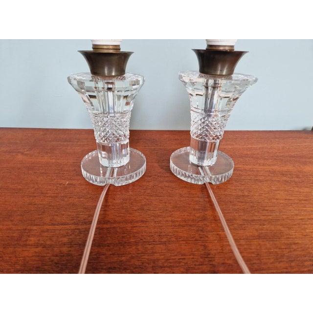 Art Deco Lamps from Val Saint Lambert, 1930s, Set of 2 For Sale - Image 13 of 18