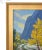 Silvio Silvestri, Listed Artists Mountain Landscape Oil Painting Including the Antiqued Gold Frame For Sale - Image 4 of 12