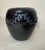 1930s Antique Handmade Santa Clara Pueblo Native American Black Pottery Blackware Vase For Sale - Image 5 of 11