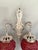 Silver 1980 French Louis XVI Silver Bronze Wall Lamps/ Sconces - Pair 2 PCS For Sale - Image 8 of 12