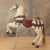 Wood Carousel Horse in Hand Painted Wood, 1950s For Sale - Image 7 of 9