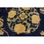 1920s Navy Blue Medallion Oriental Antique Chinese Peking Small Rug 3' X 4'10'' For Sale - Image 9 of 9