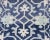 2020s Modern Hand-Knotted Oushak Rug in Wool With Sub-Geometric Design in Blue For Sale - Image 5 of 9