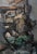 Slate Gray Mid Century Modern Abstract Jim Dine Style "Torso" Painting Framed Signed Blues, Grays, Green, Orange, Black For Sale - Image 8 of 8