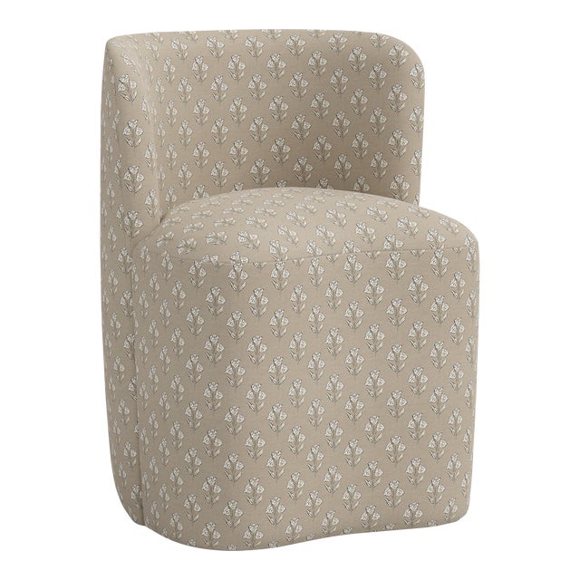 Stoffer Home x Cloth & Company Gail Dining Chair in Francie Tan For Sale