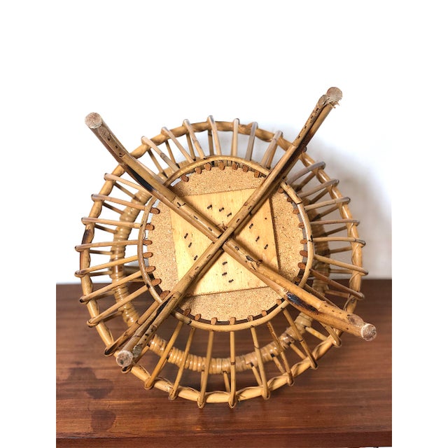 Vintage Wicker Storage Box, Italy, 1960s For Sale - Image 11 of 16