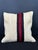 Turkish Hemp Pillow Cushion Natural Beige Black Cushion Cover 20x20 For Sale - Image 4 of 4