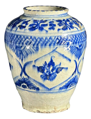 Glazed Stoneware Vase, 18th Century