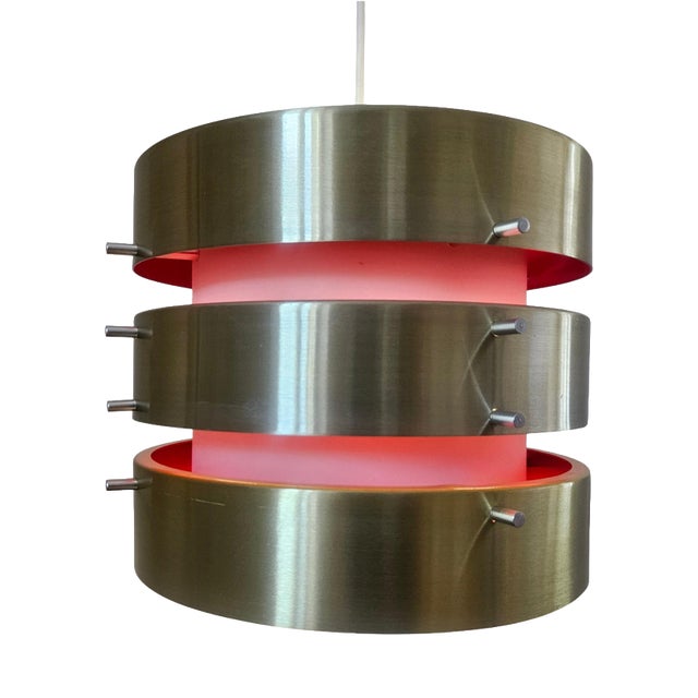 Mid-Century Pandant in style of Jo Hammerborg, Denmark, 1970s For Sale