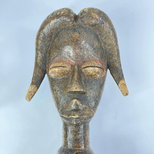 African Early 20th Century Dan Wooden Mask For Sale - Image 3 of 6