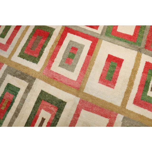 Contemporary Turkish Tulu Room Size Rug - 8'6" x 10'8" For Sale - Image 14 of 18