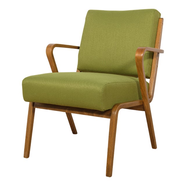 Armchair by Selman Selmanagic for Veb Deutsche Werkstätten Hellerau, Germany, 1950s For Sale