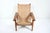 Michael van Beuren Bauhaus Teak and Raffia Lounge Chair, circa 1940 For Sale - Image 6 of 13