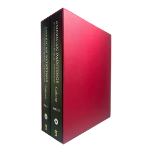 2000s Illustrated Quarto Volume Set, Teresa A. Carbone's American Paintings in the Brooklyn Museum: Artists Born by 1876 - 2 Books