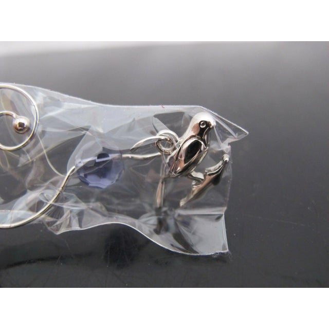 Waterford Crystal 12 Days of Christmas Calling Birds Champagne Flute Charm & Box For Sale - Image 12 of 14