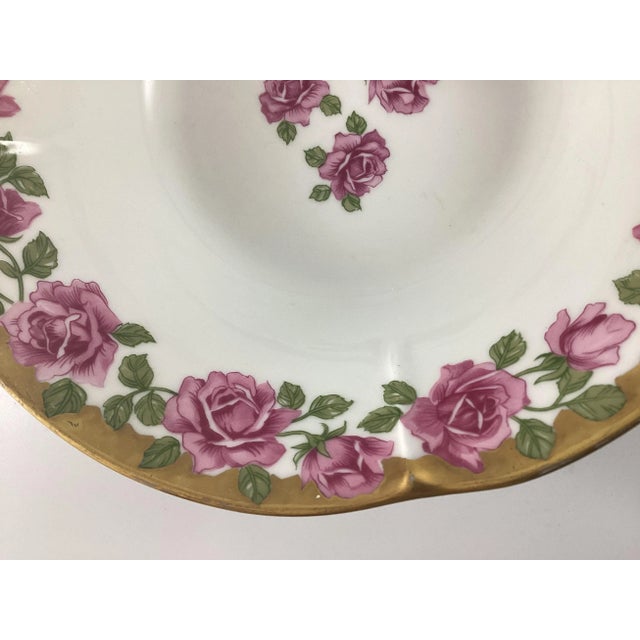 Vintage Limoges France Rose Bowl For Sale In Boston - Image 6 of 8