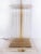 Vintage Brass and Glass Rod Floor Lamp, Gaetano Sciolari Lightolier Attributed For Sale In Miami - Image 6 of 7
