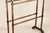 19th C. Victorian Quilt / Blanket Rack Stand Arched Turned Wood, New England For Sale - Image 12 of 16