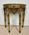 Italian Neoclassical Polychromed Console Table with Marble Top, Mid-20th Century For Sale - Image 12 of 16
