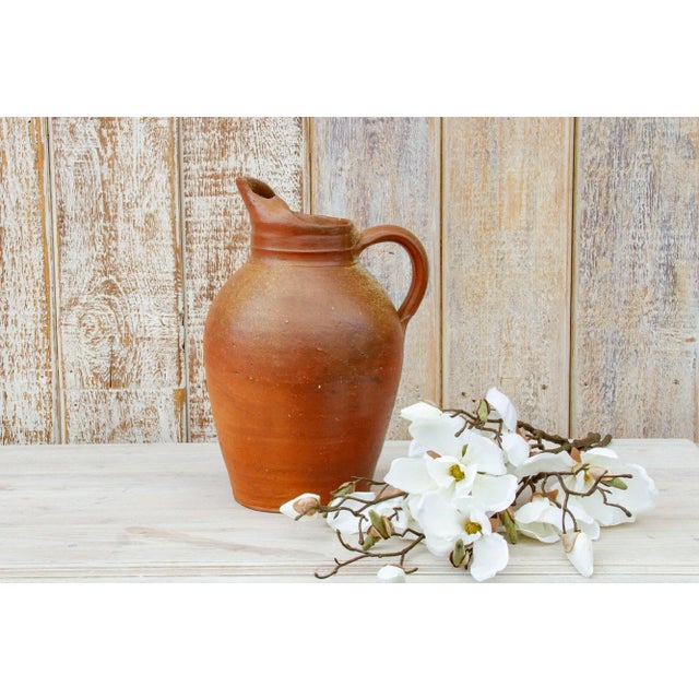 Orange Tall Early 20th Century French Vessel For Sale - Image 8 of 9