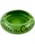 Vintage Carlton Cannes France Hotel Green Ashtray For Sale - Image 11 of 11