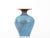 AUH Brown & Blue Matte Hare's Fur Glaze Vase by Gunnar Nylund for Rörstrand, 1960s For Sale - Image 9 of 10