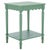 Heaven Scalloped Accent Table in Sage Green For Sale In Philadelphia - Image 6 of 8