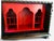 Spanish Revival Drop-Front Secretary Desk | Moorish Writing Cabinet | Mediterranean Escritorio c.1930 For Sale In Los Angeles - Image 6 of 13