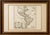 An original eighteenth-century copper engraving depicting the fortified harbor and city of Louisbourg on Cape Breton...