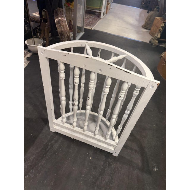Umbrella Stand with Baluster Columns, 1920s, in Good conditions. Designed 1920 to 1949