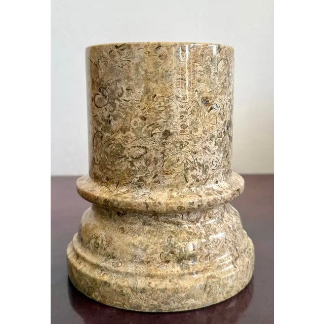 Late 20th Century Vintage Marble Column Bookends – Set of 2 For Sale - Image 5 of 5